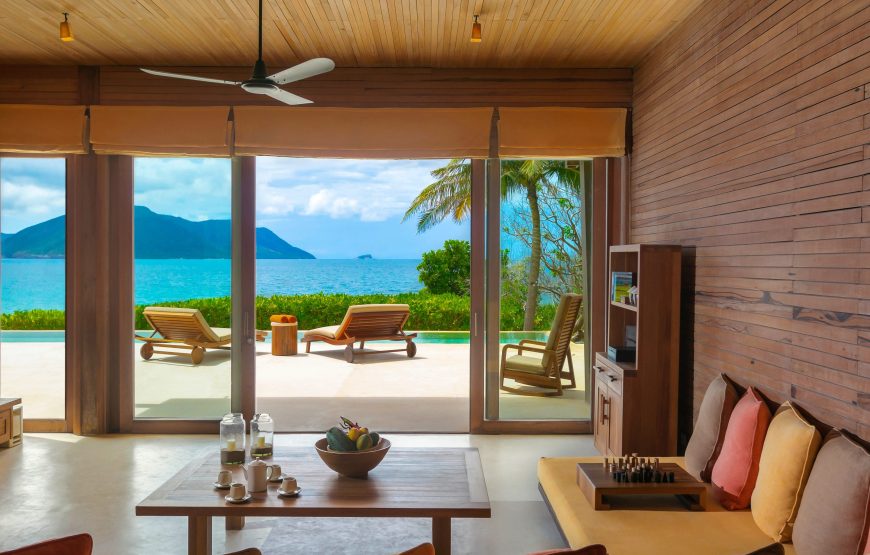 Beachfront Four-Bedroom Pool Villa