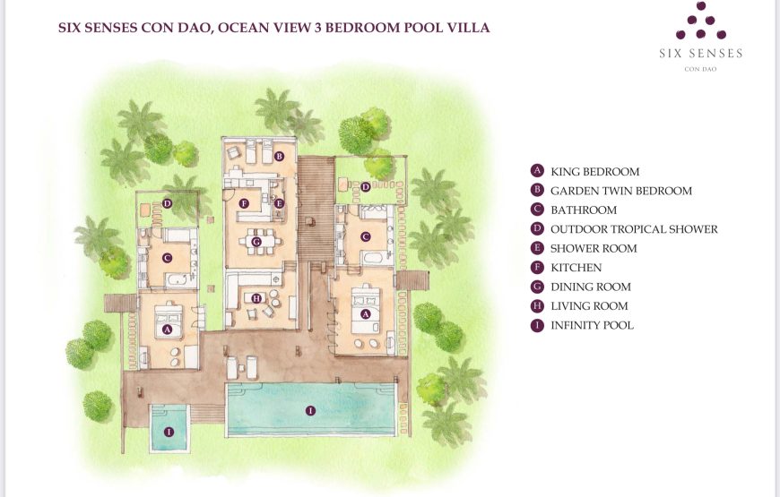 Ocean View Three-Bedroom Pool Villa